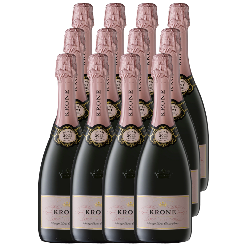 12X KRONE ROSE BRUT 750ml