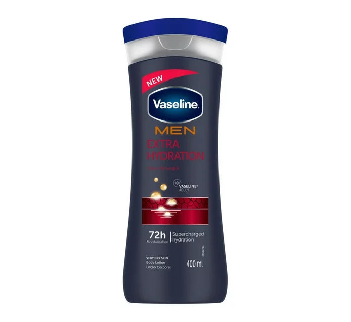 Vaseline Men Lotion Extra Hydration 400ml