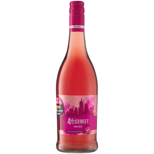 4TH Street Natural Sweet Rose 750ml