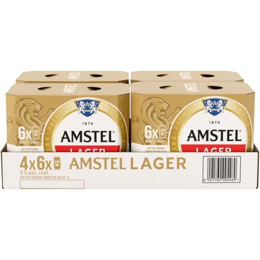 24x Amstel 500ml Can