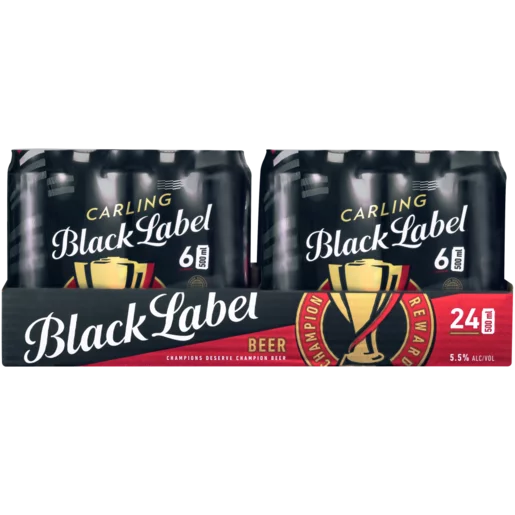 48x Black Label 330ml NRB