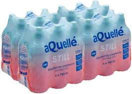 aQuelle Blueberry-Raspberry Still Water 750ml x 24